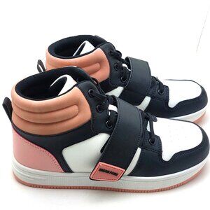 DREAM PAIRS Boys Girls High Top Sneaker Basketball Shoes